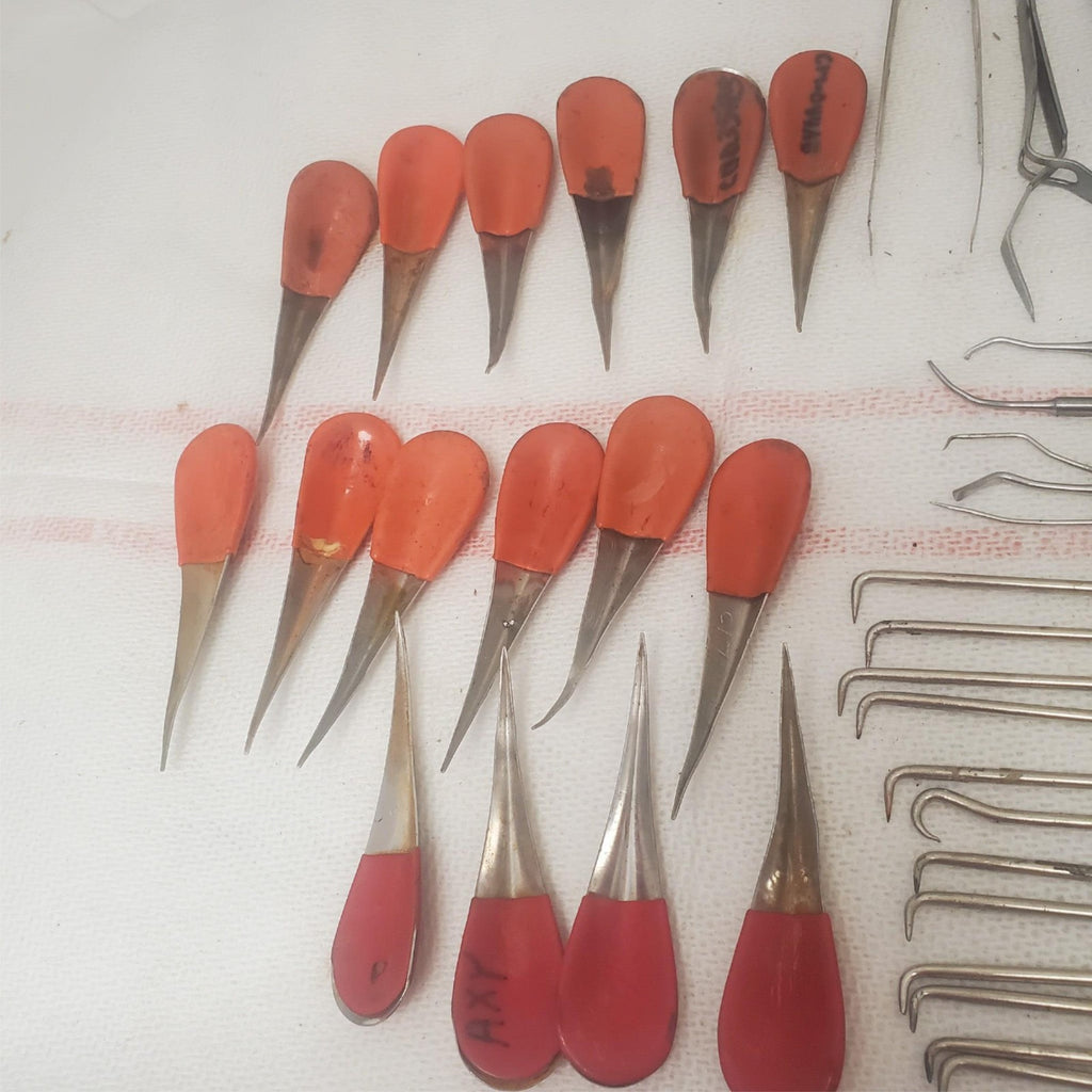 Lot of 44 Assorted Hobby Knives, Aircraft Wire Harness Tools & more LOT-1042