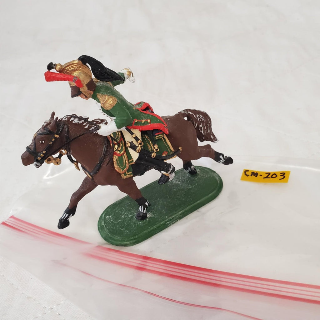 St. Petersburg Hand Painted Metal Toy Soldier Calvery General Niena CM-203