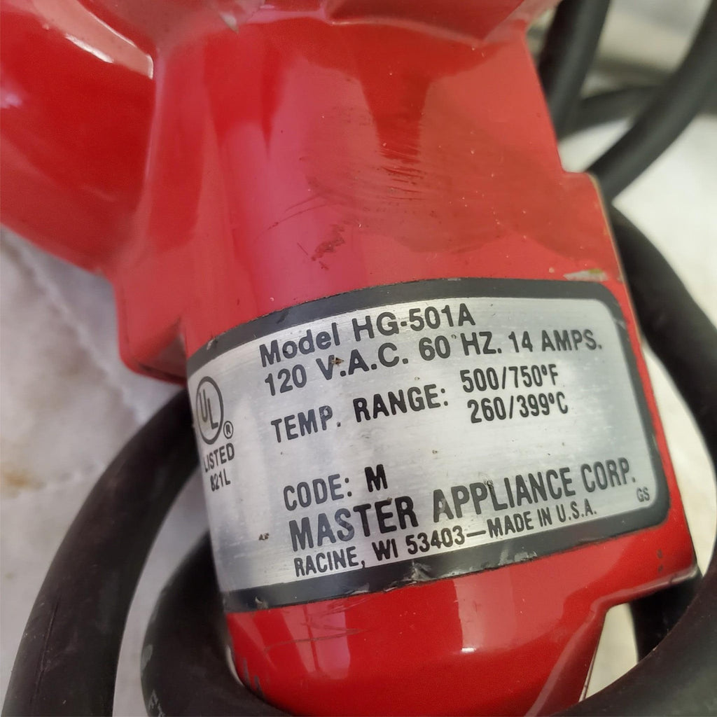 Lot of 2 MASTER Appliance HG-501A Professional Heavy Duty Heat Gun LOT 625