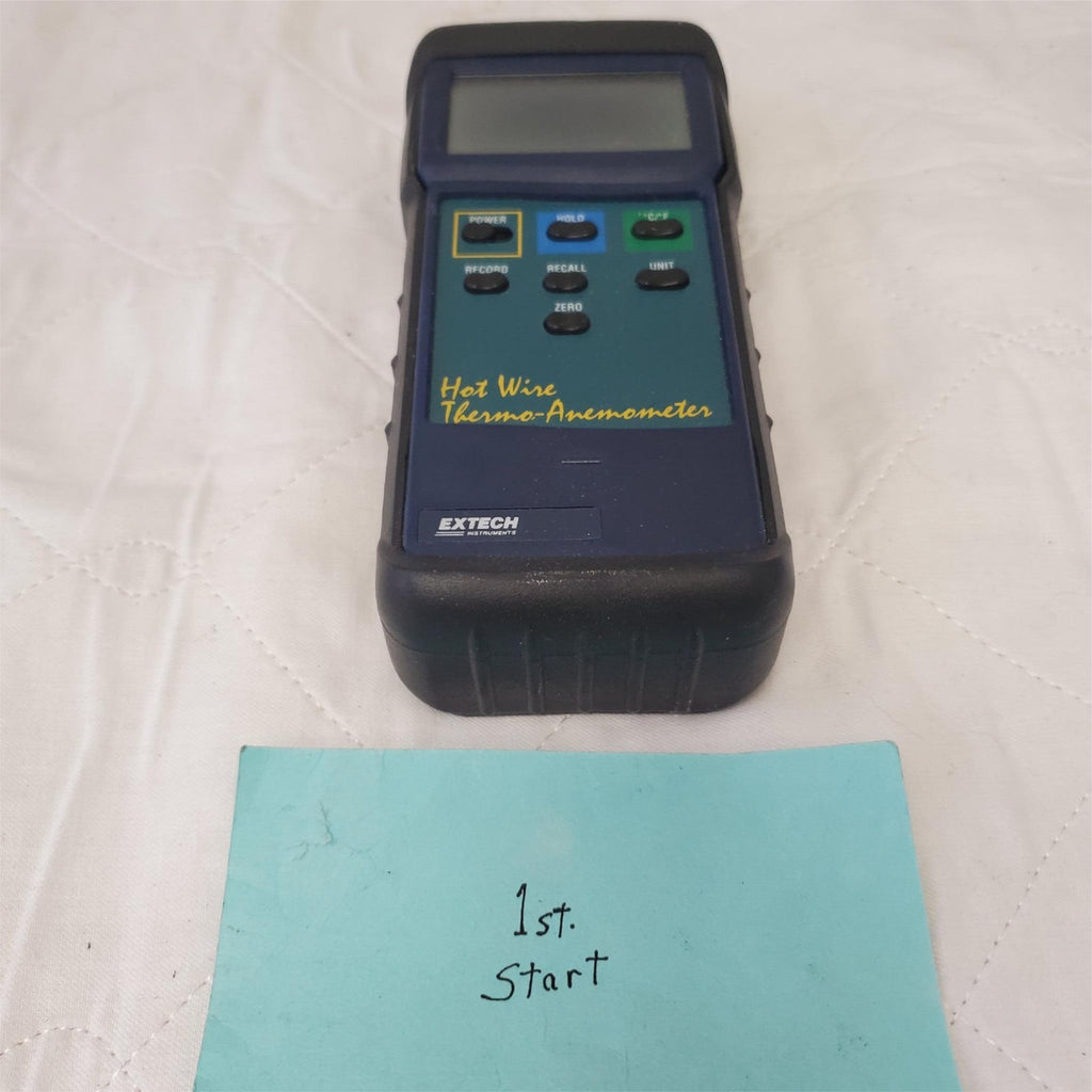 Extech Heavy Duty Hot Wire Thermo Anemometer Accremote 407123