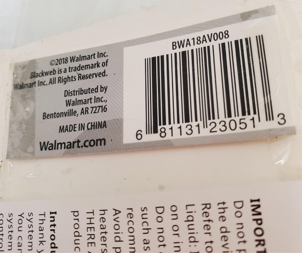 Blackweb Infrared Remote Control Extender