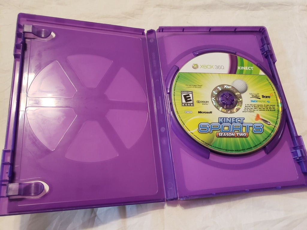 Kinect Sports Season Two 2 Microsoft Xbox 360