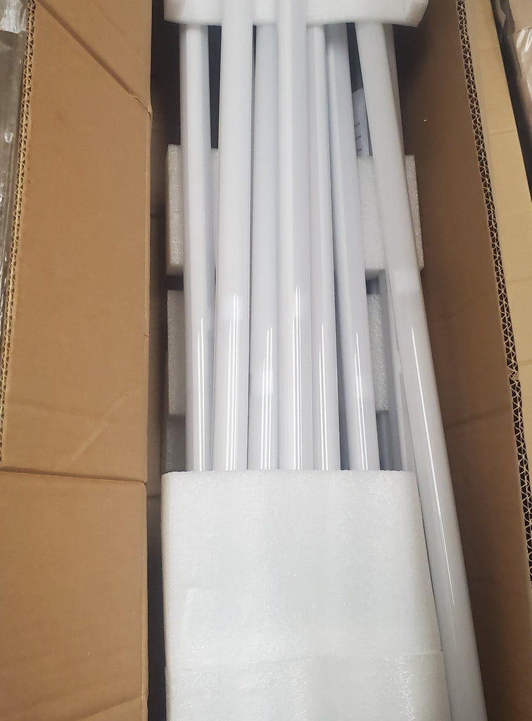 Lot of 25 Vertical Fridge Light 4FT LED Tube Light 18W 4000K