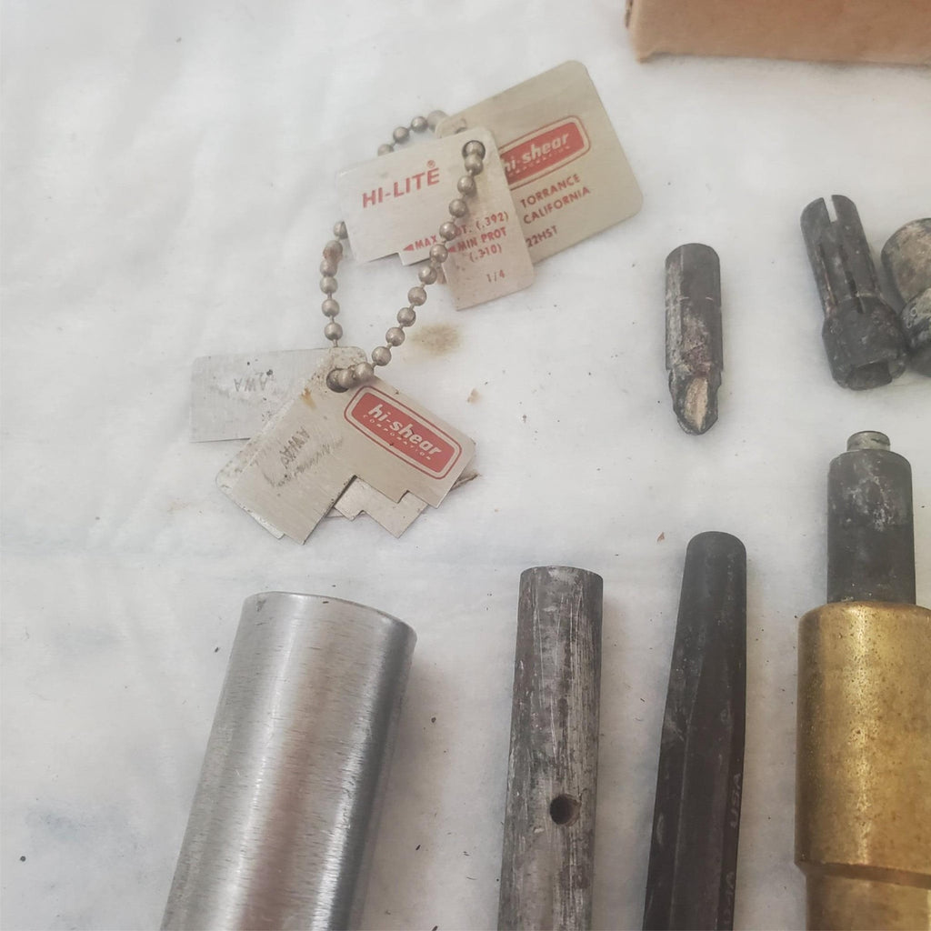 Lot of Miscellaneous Assorted Machine Tools & Parts LOT697