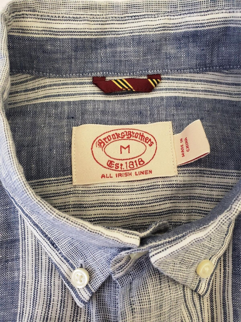 Brooks Brothers Men's Long Sleeve Button-Down Dress Shirt