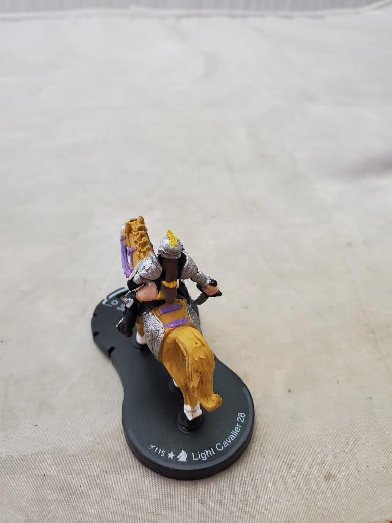 Mage Knight Lancers #115 Light Cavalier Knights Immortal