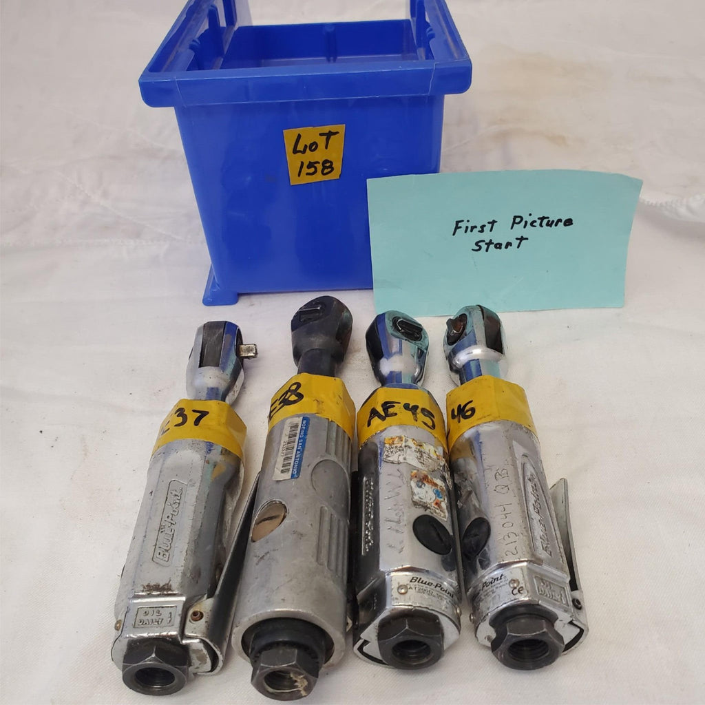 Lot of 3 Assoretd Heavy Duty Pneumatic Air Ratchet Wrench  LOT-158