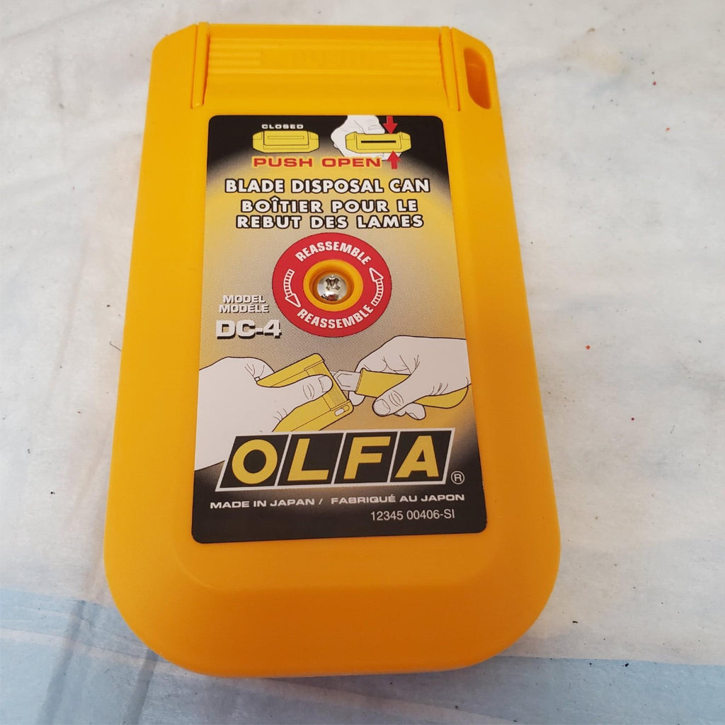 Lot of 7 OLFA 1064415 DC-4 Blade Disposal Case