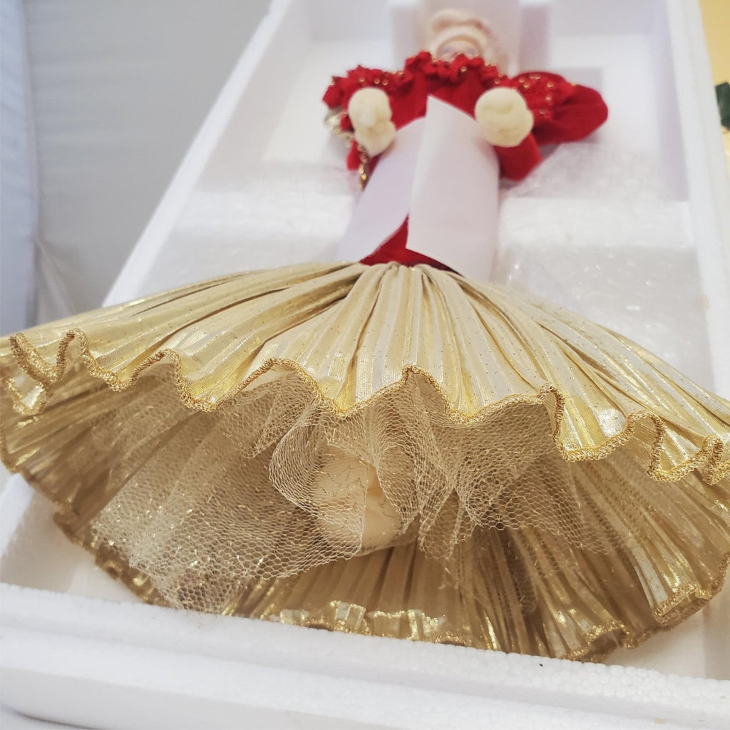 Barbie 1995 - Porcelain Barbie Doll - 50th Mattel Golden Anniversary