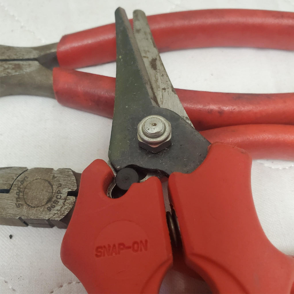 Lot of 5 Snap On Pliers Cutter Set LOT-578
