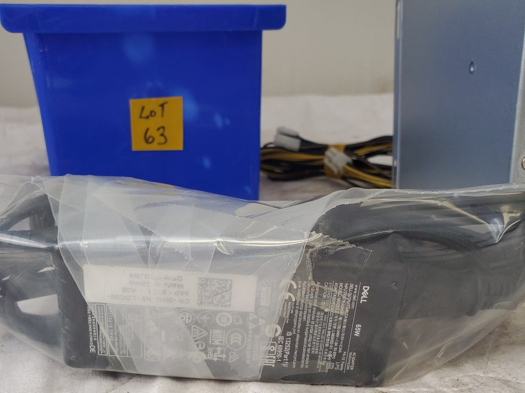Lot of Dell Laptop Charger 65W & Computer Power Supply 100-240V LOT 63
