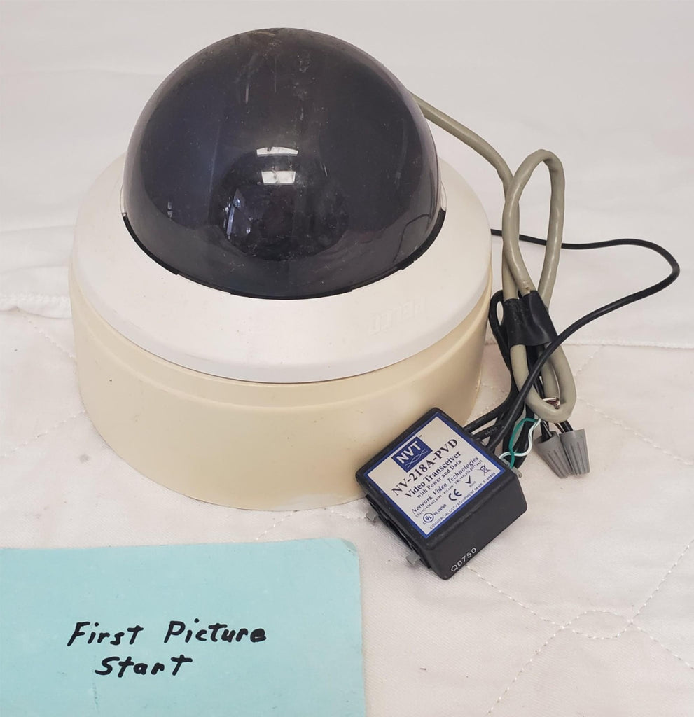 Pelco Spectra Mini DD4 Dome Camera with NVT NV-218A-PVD Video Transceiver #3