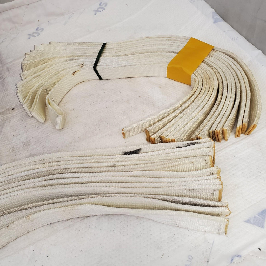 Lot of Nylon Webbing Roll & Striped Cotton Twill Neck Tape LOT 219