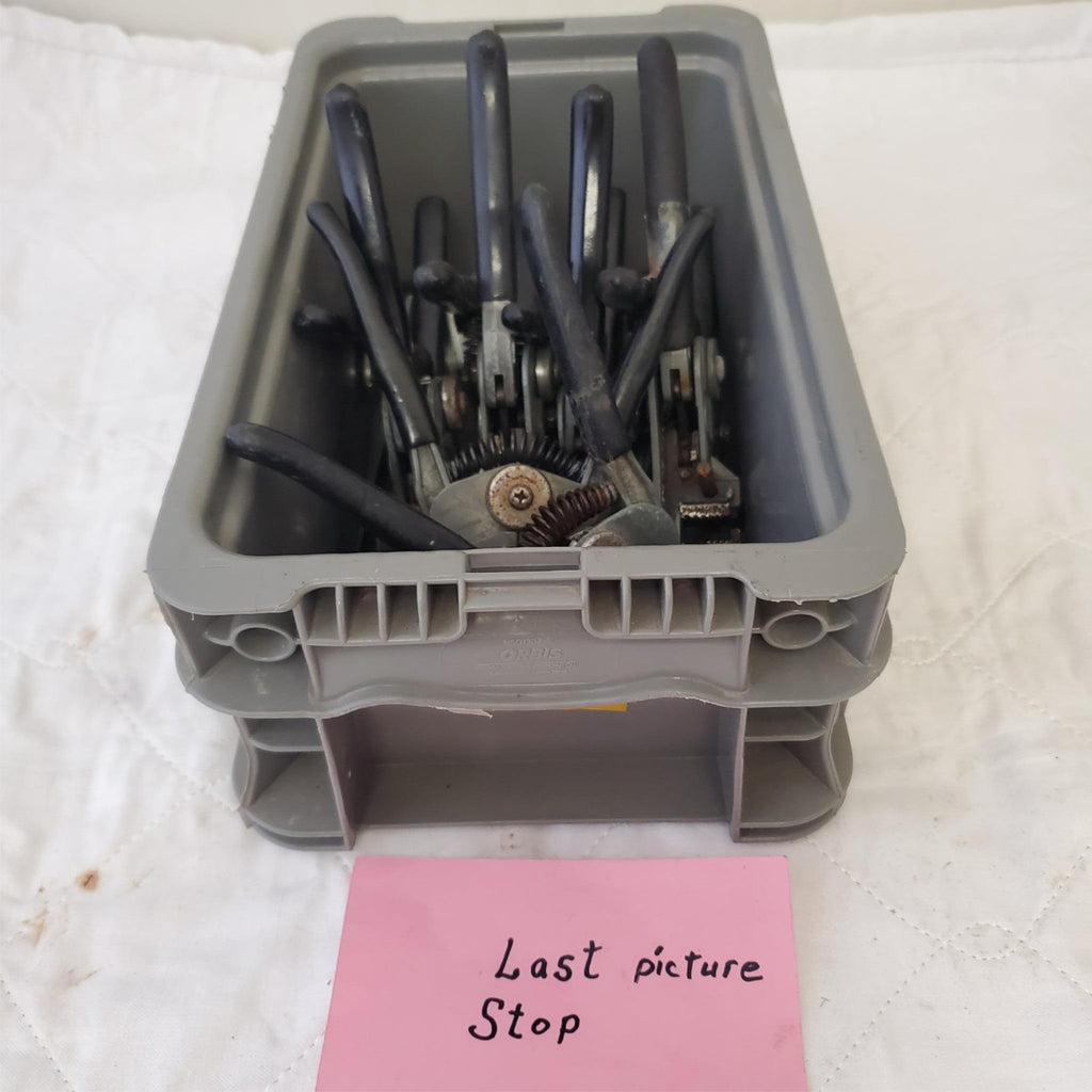 Lot of 10 IDEAL Custom Stripmaster Wire Strippers Black LOT 526