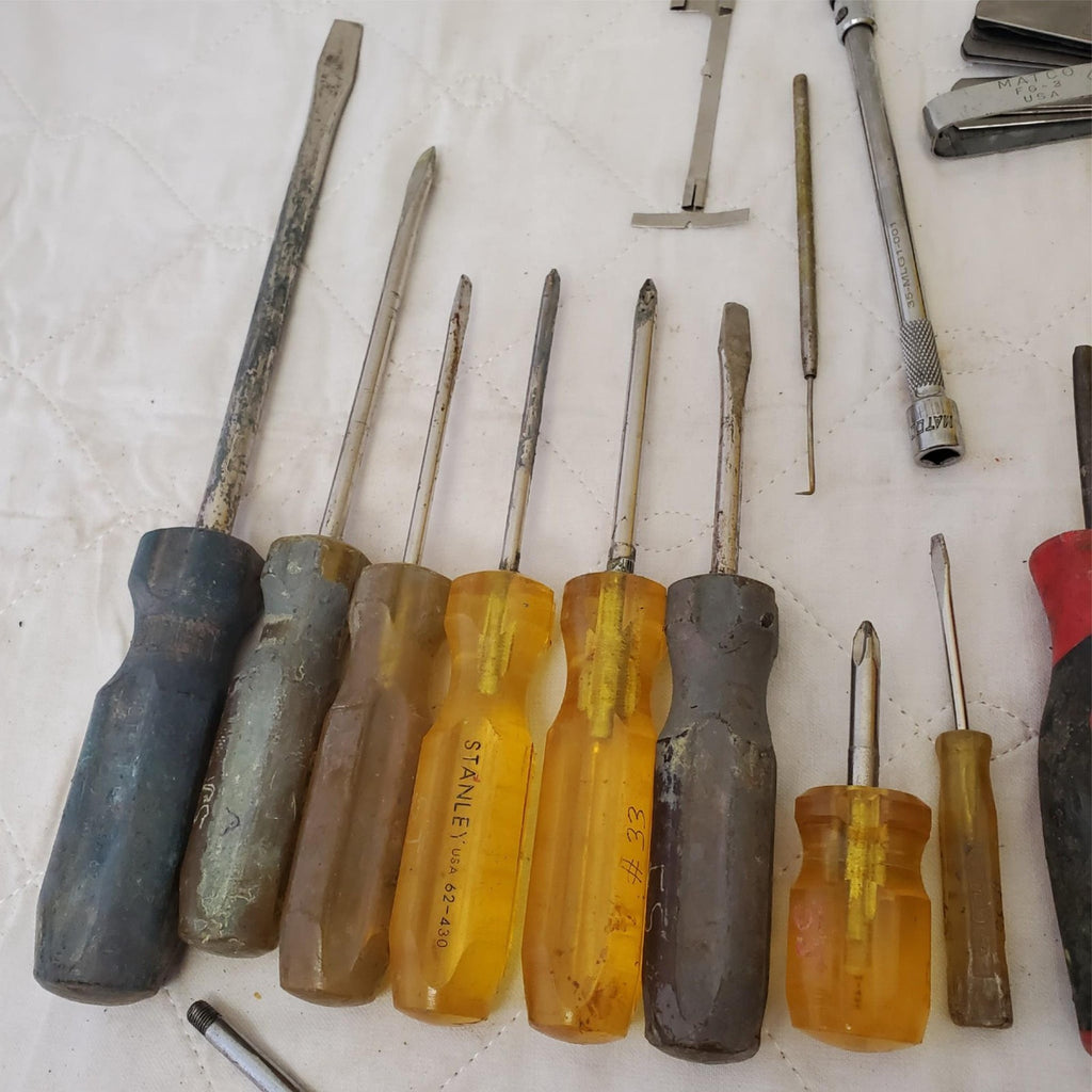 Lot of Assortment of Pliers, Scissors, Drivers & other Hand Tools LOT 354