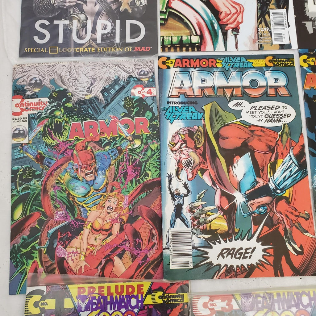 Lot of 12 Wildcats Armor X-Thieves Armorines & Other Comic Books #13