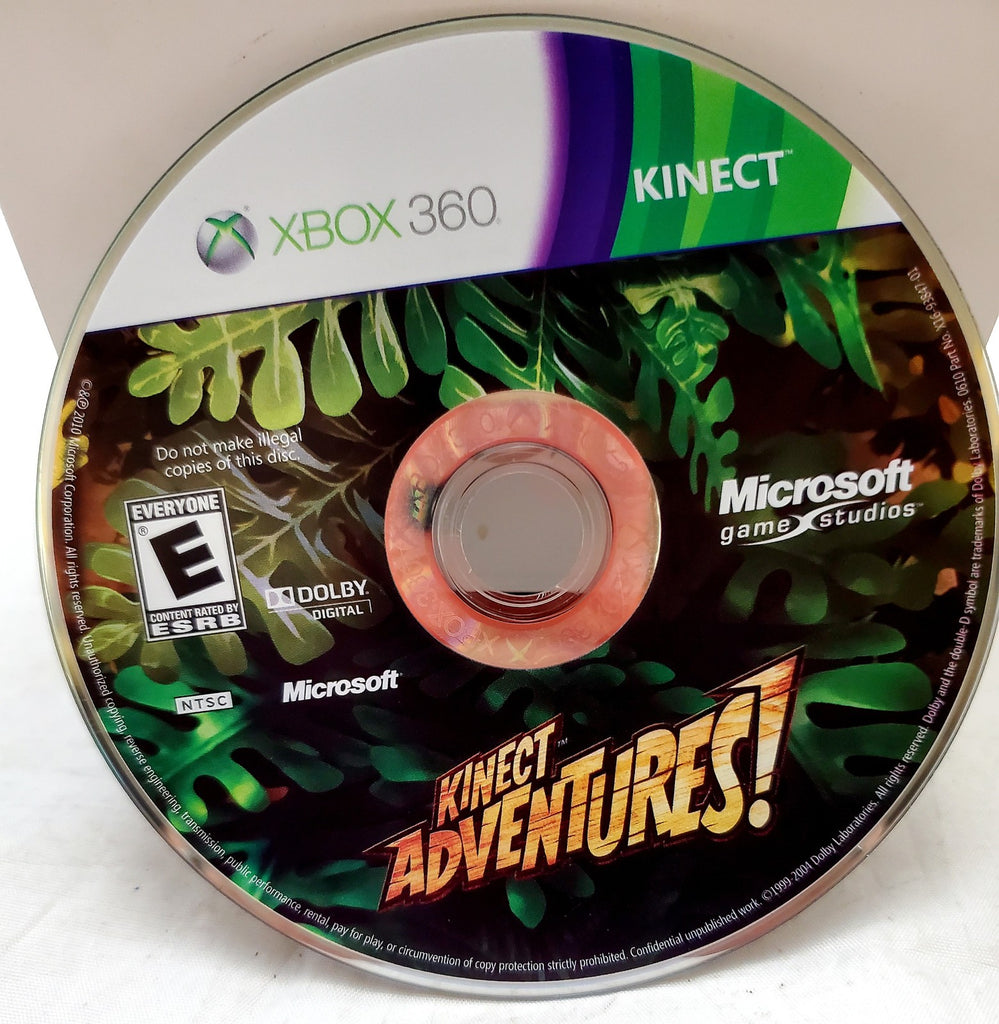 Kinect Adventures! Microsoft Xbox 360 Video Game Disc Only