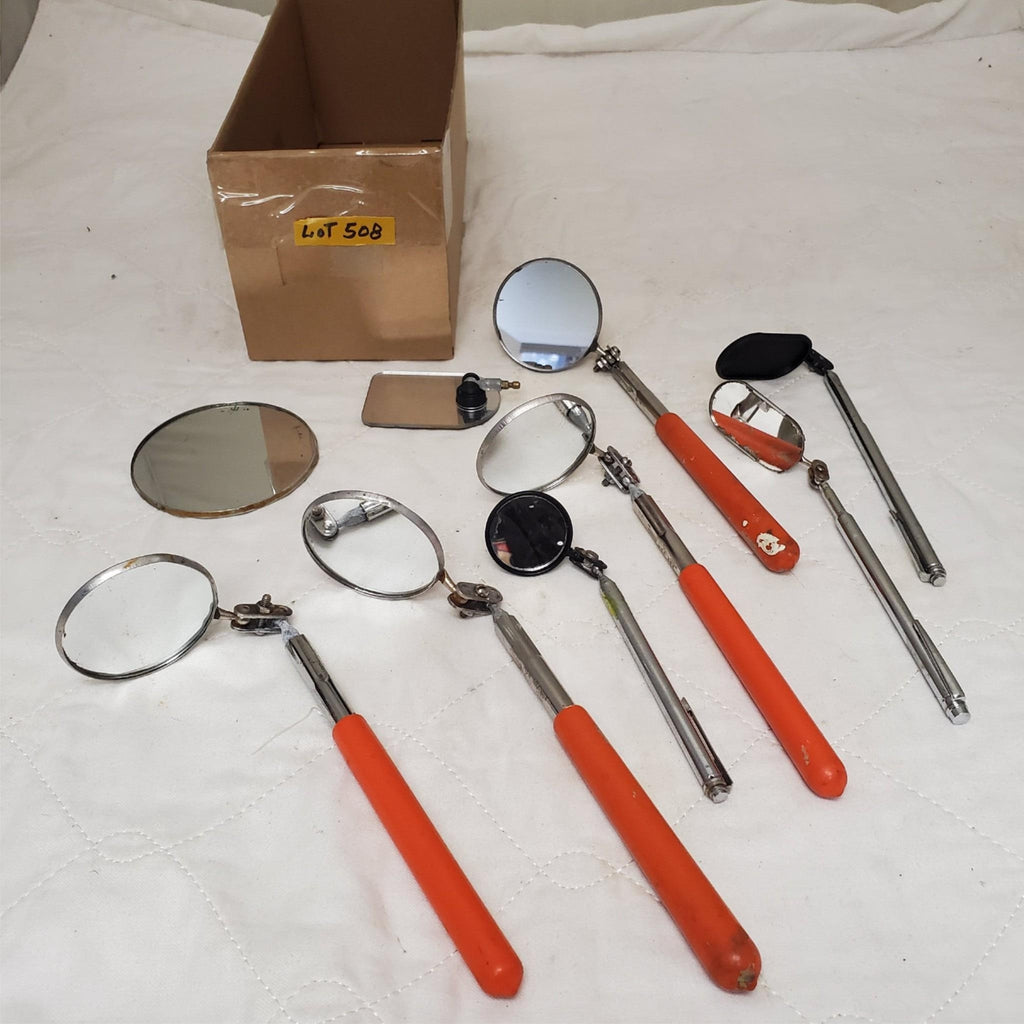 Lot of Telescopic Adjustable Inspection Mirror Automotive Repair Tool LOT-508