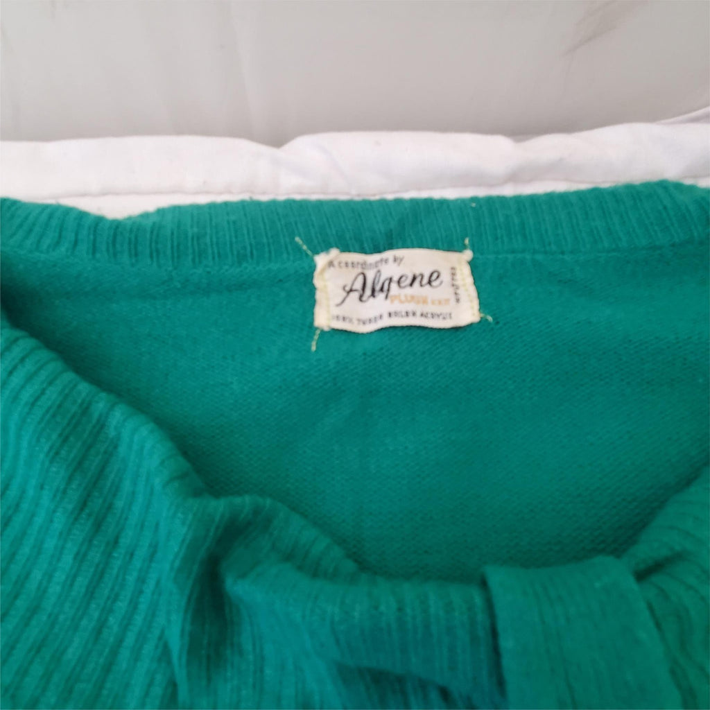 Vintage Algene Women Fashion Jacket and Skirt Set