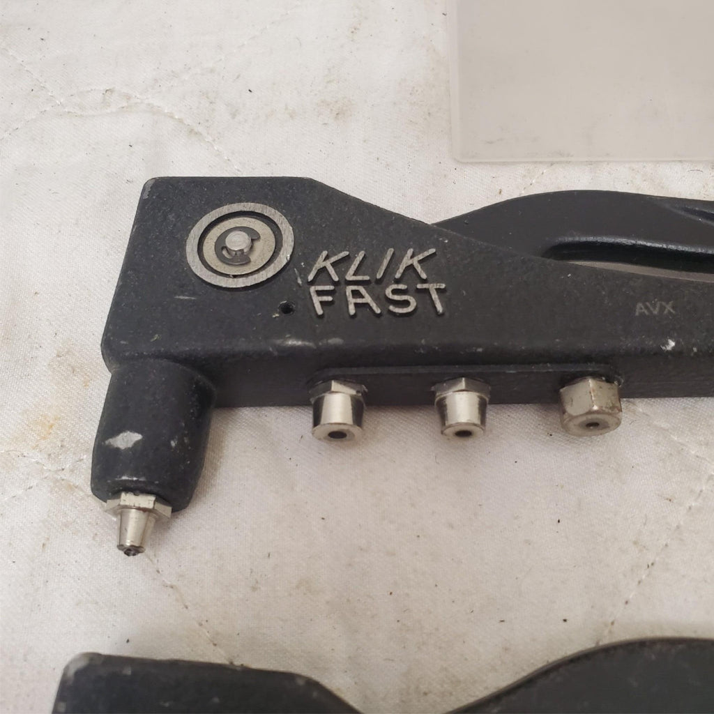 Lot of 3 Klik Fast Rivet Tools & 1 Blue-Point HPR50 Rivet Tool LOT-430