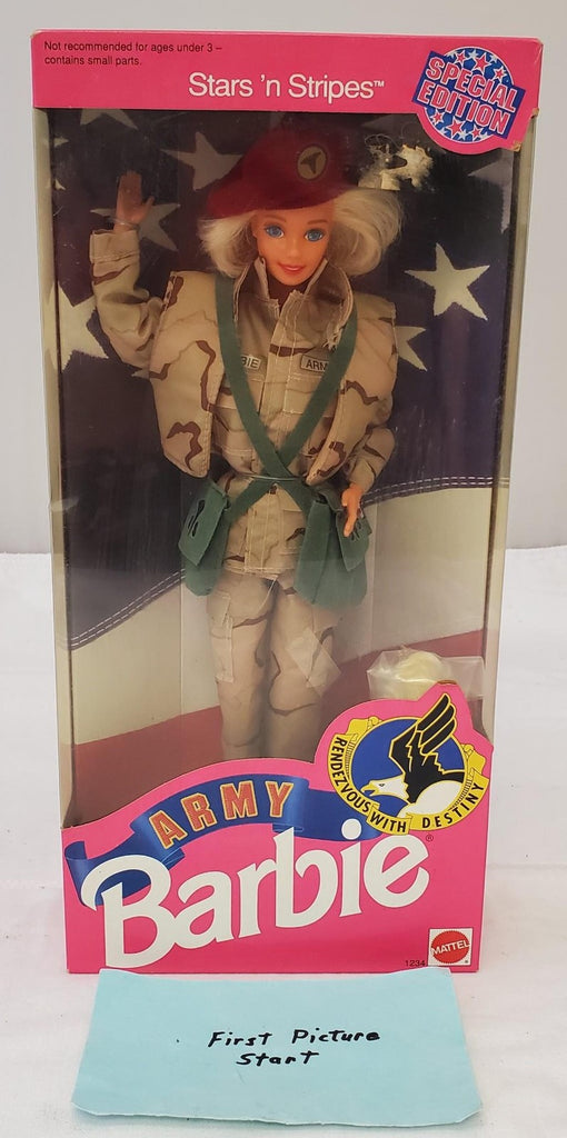 Barbie 1992 - Army Barbie - Stars 'n Stripes Collection