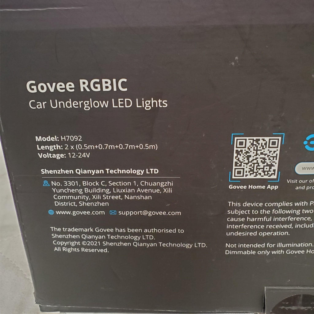 Govee RGBIC H7092 Car Underglow LED Lights with Multiple Dynamic Modes