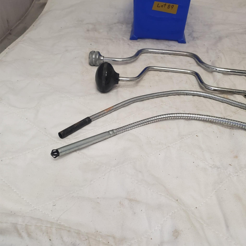 Lot of 4 Automotive Throttle and Choke Control Cables LOT-89