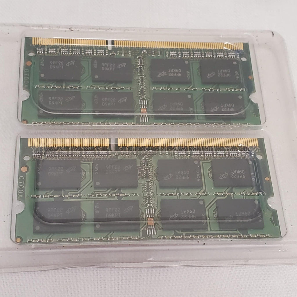Lot of 2 MT16JSF25664HZ-1G1F1 Micron 2GB PC3-8500S-7-10-F1 Compatible Memory RAM