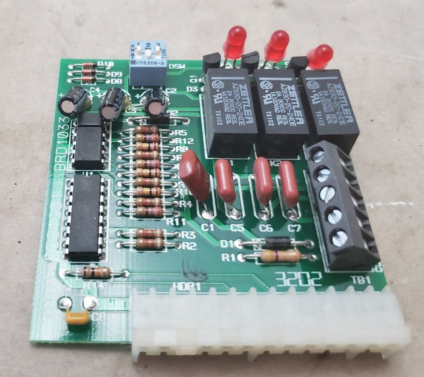 Trane Zettler Zone/Bypass Control Card Zzcardal010 21D150561G01 020707