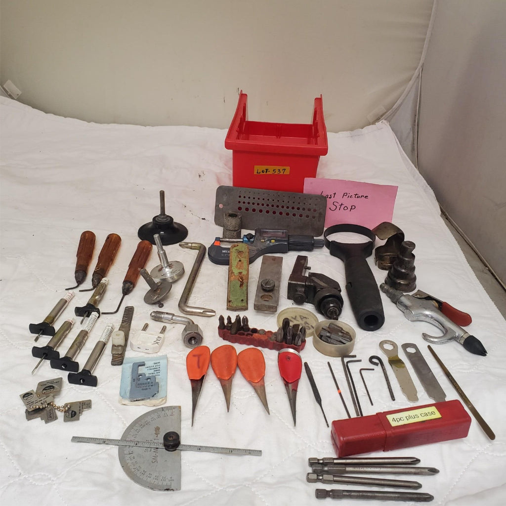 Lot of Measurement Tools Screwdriver Bits Multimeter