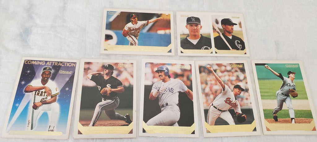 Topps Gold Coming Attraction and More Baseball Trading Cards