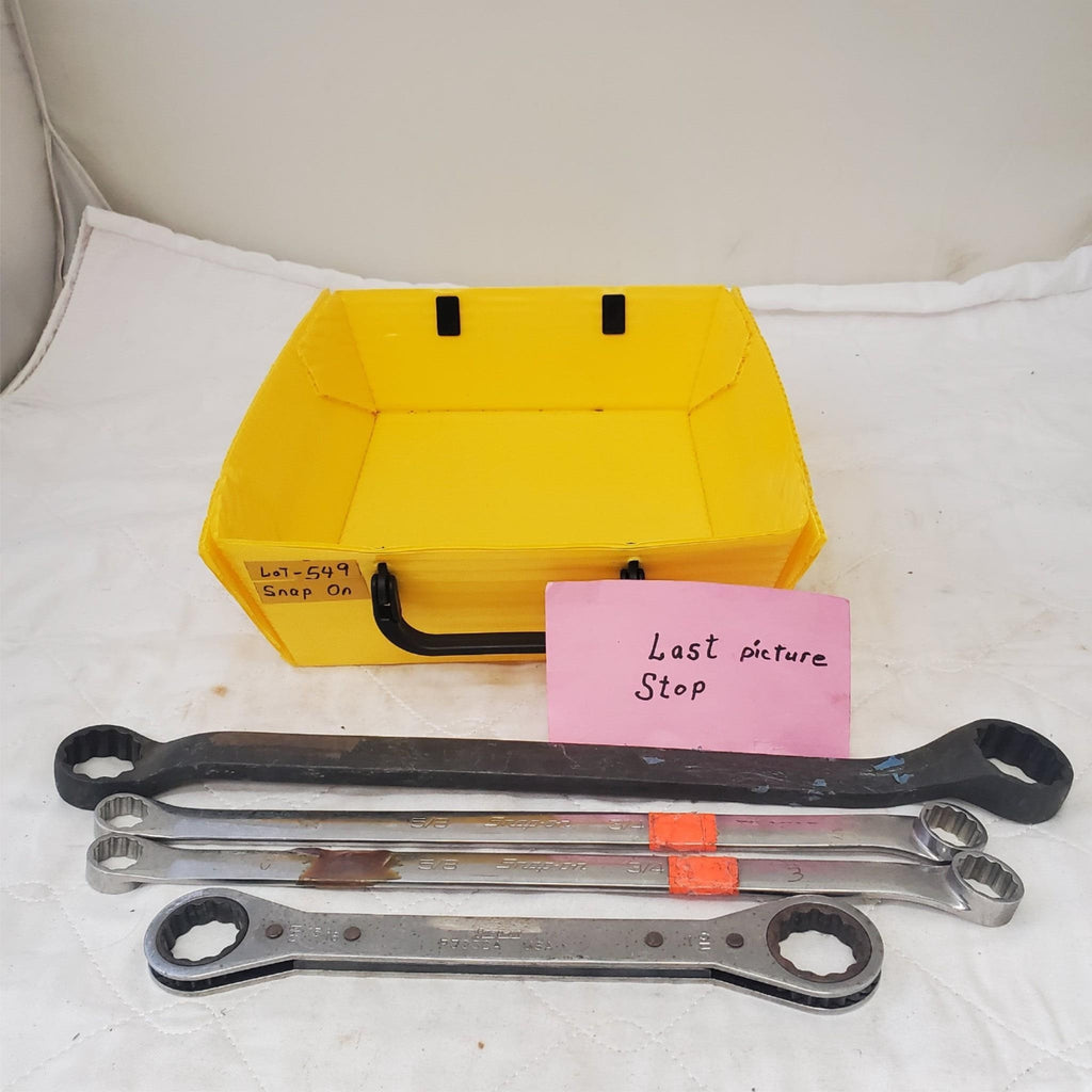 Lot of Assorted Snap-On Offset Ratchet Box-End Wrenches LOT 549