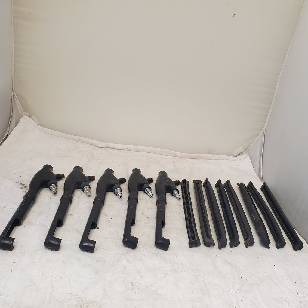 Large Lot of Mina-Vac Aluminum Air Vacuums