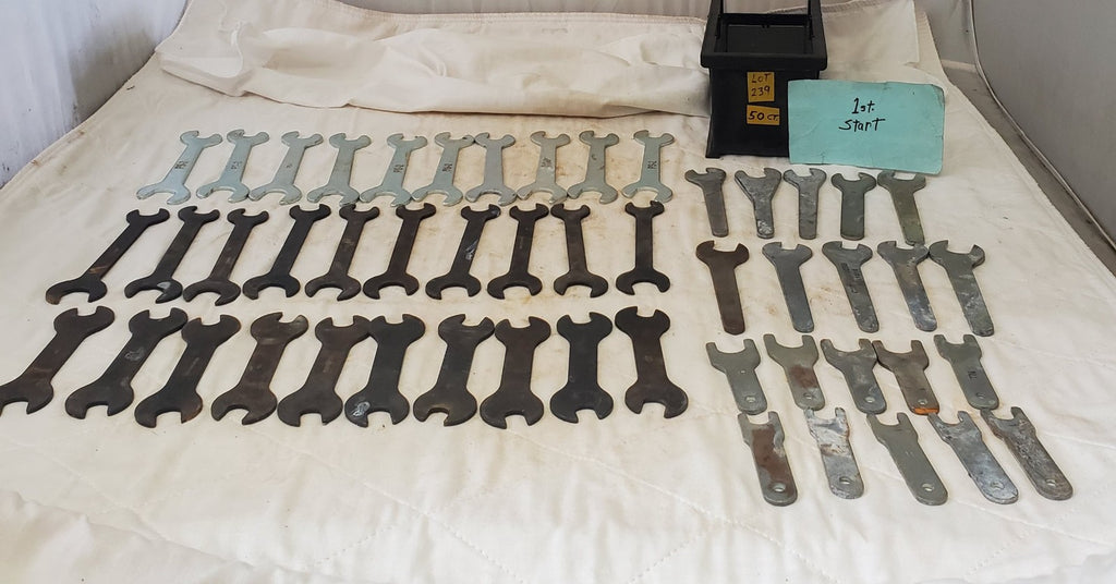 Lot of 50 Assorted Open End Service Wrench & other Wrench Tool LOT 239