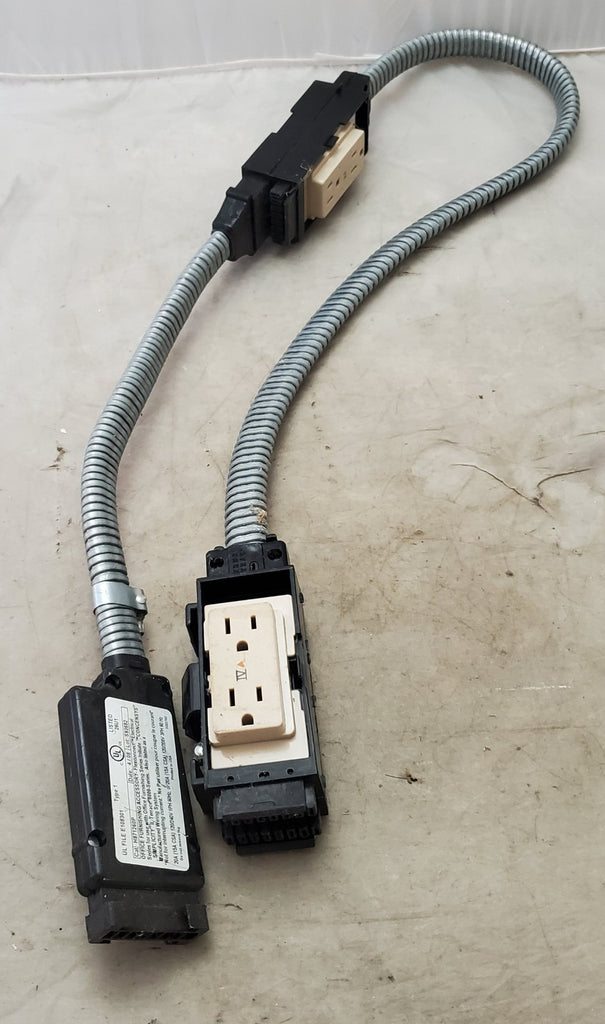 UL File Double Block Raceway Office Receptacles Circuit