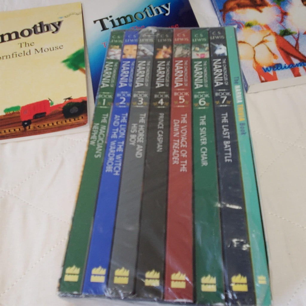 Lot of Assorted The Narnia Trivia , Percy Jackson & Timothy Series Books Set