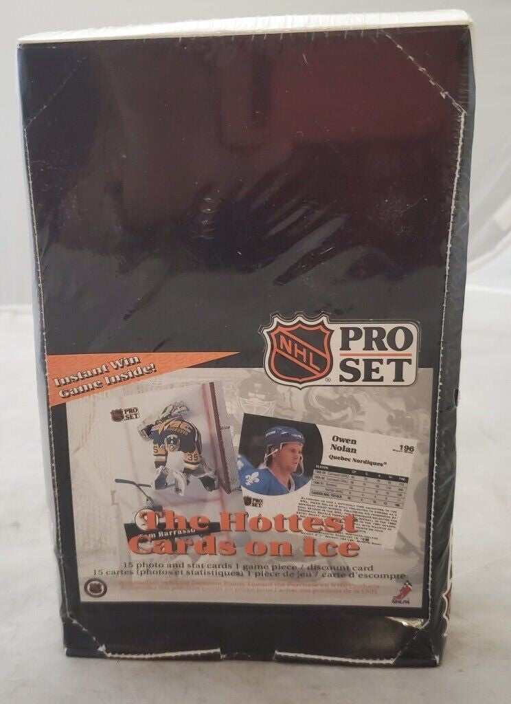 1991 Pro Set NHL Hockey Wax Box Hottest Cards on Ice 36 Packs