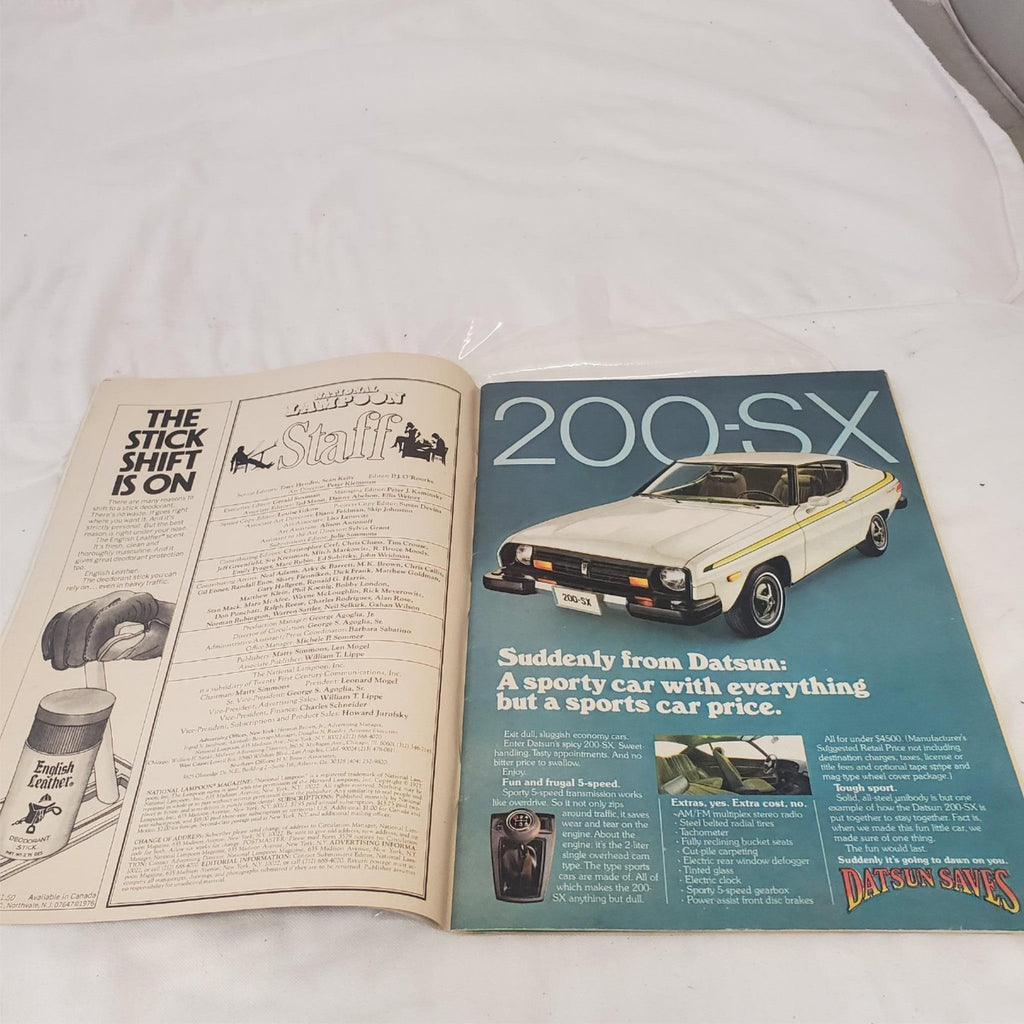 National Lampoon Magazine April 1977 Ripping the Lid Off T.V