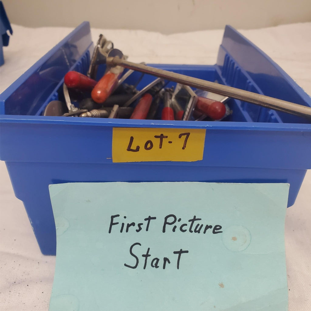 Lot of 13 Assorted Shapes and Sizes Blue Point Inspection Mirror Set LOT-7