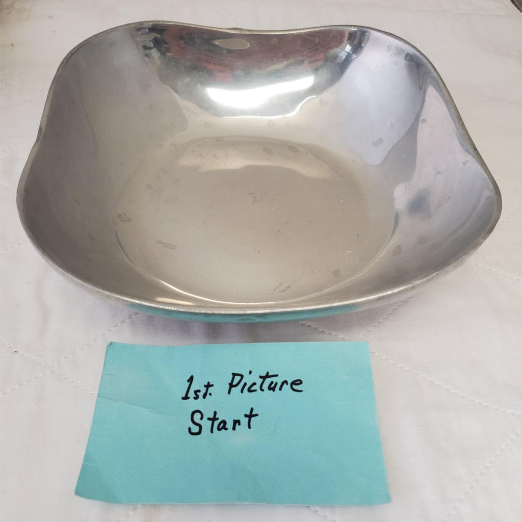 Wilton Armetale Boston MD Square Pewter Bowl