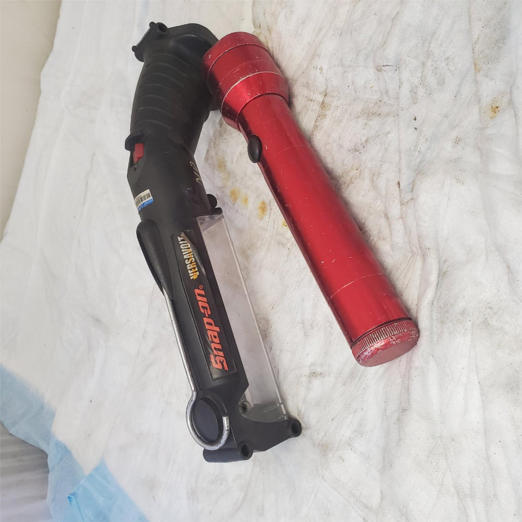 Brinkmann Legend and Snap-on Aluminum Flashlight
