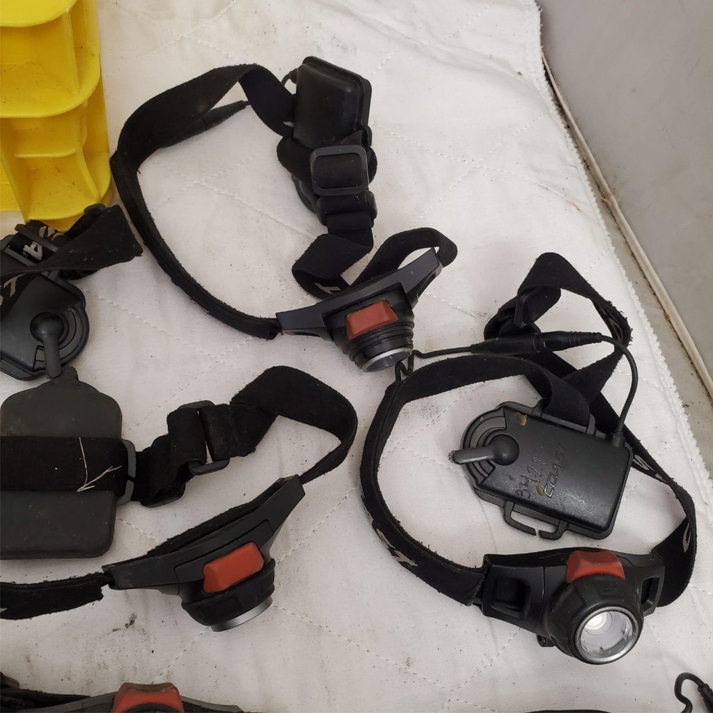 Lot of Assorted Coast & Streamlight LED Headlamps LOT-969