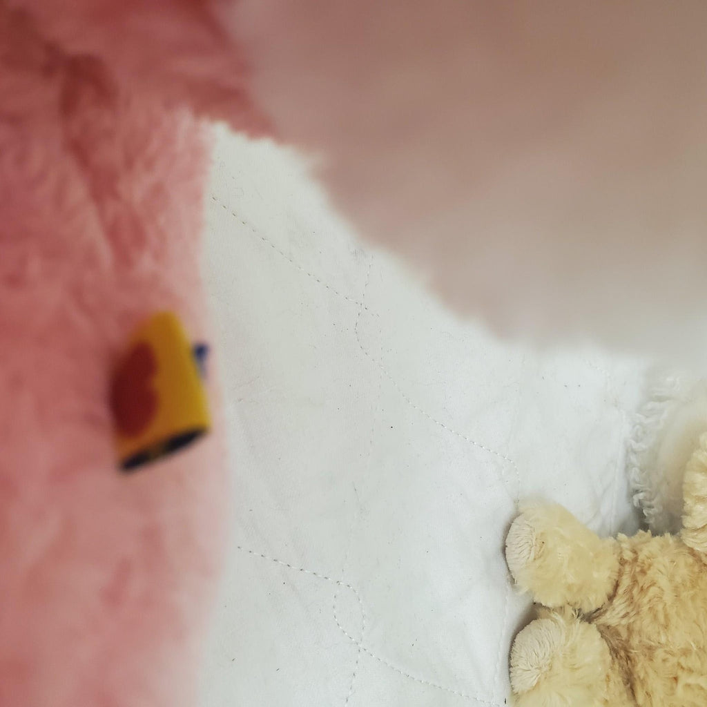 Boyds Bears Winifred  Santa Claus Robe Pink Teddy Plush Bear Stuffed Toys