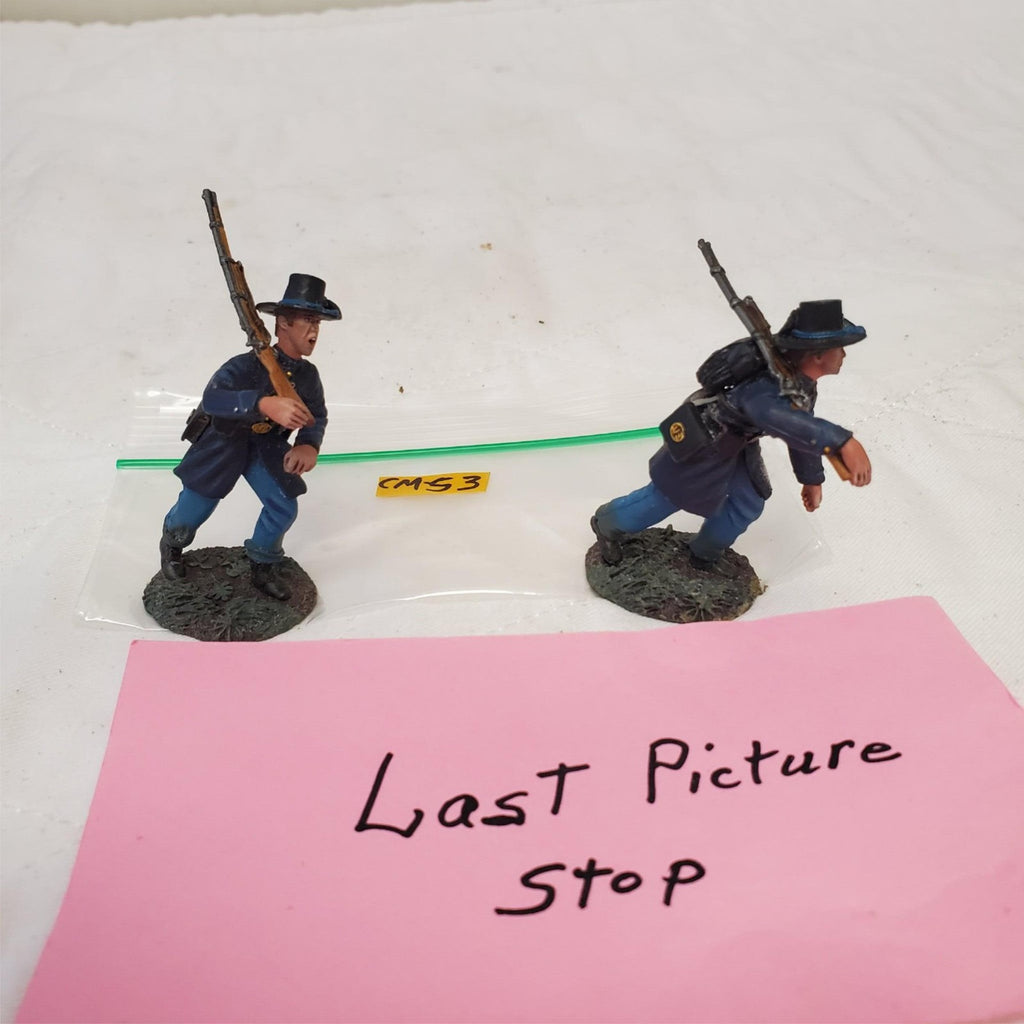 Britains Civil War 31290 Union Iron Brigade Advancing Right Shoulder CM-53