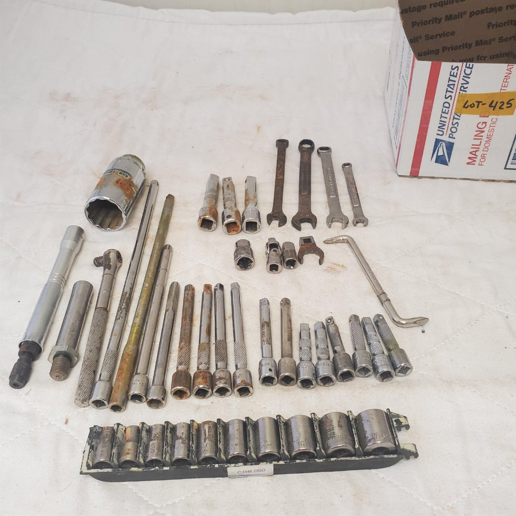 Mixed Lot of Craftsman Hand Tool & Wrench / Proto Wobble Socket Extension Set
