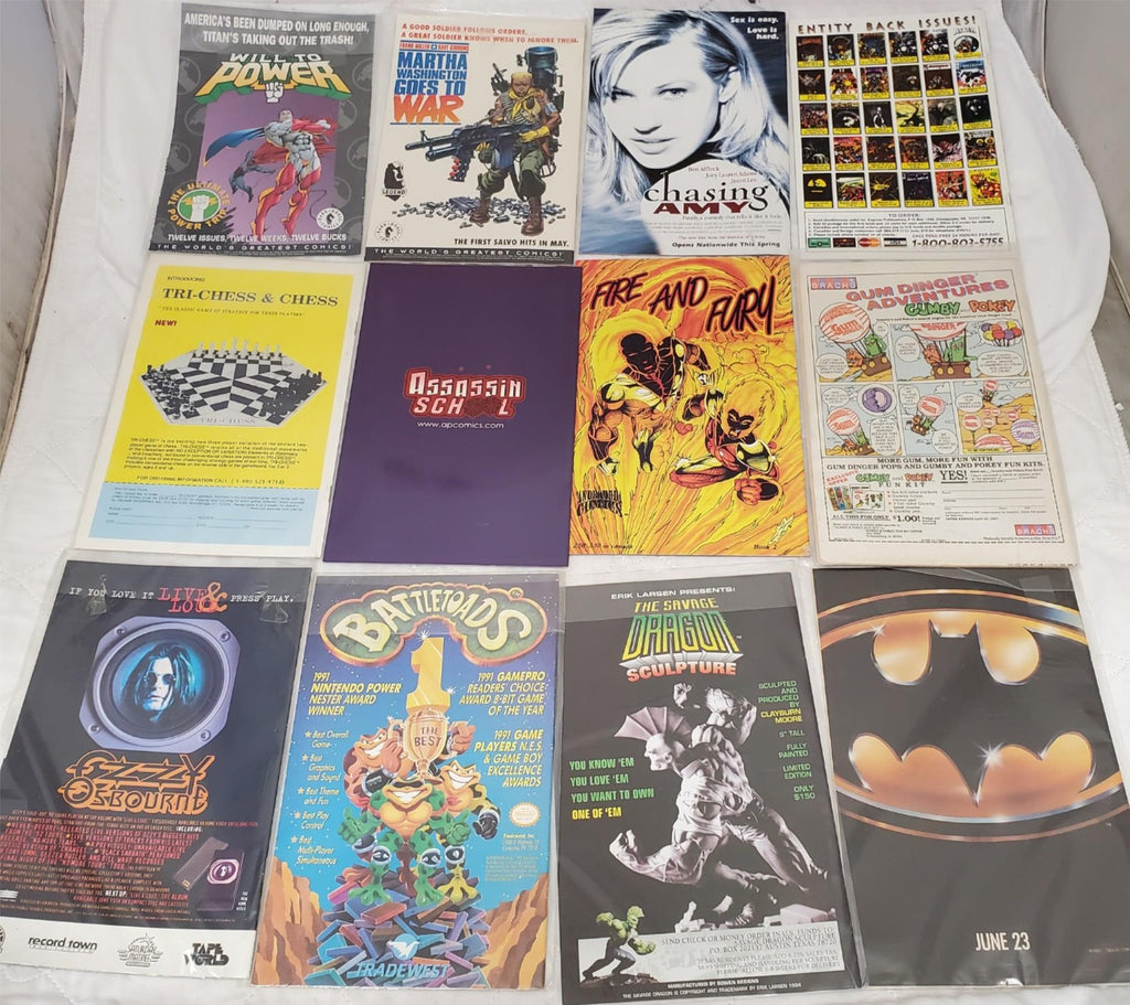 Lot of 12 Ash X Aster Assassins Inc. DC Marvel & Other Comic Books #9
