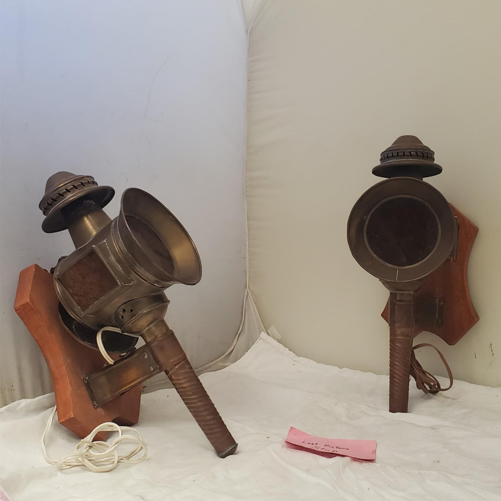 Vintage Brass Carriage Lamp