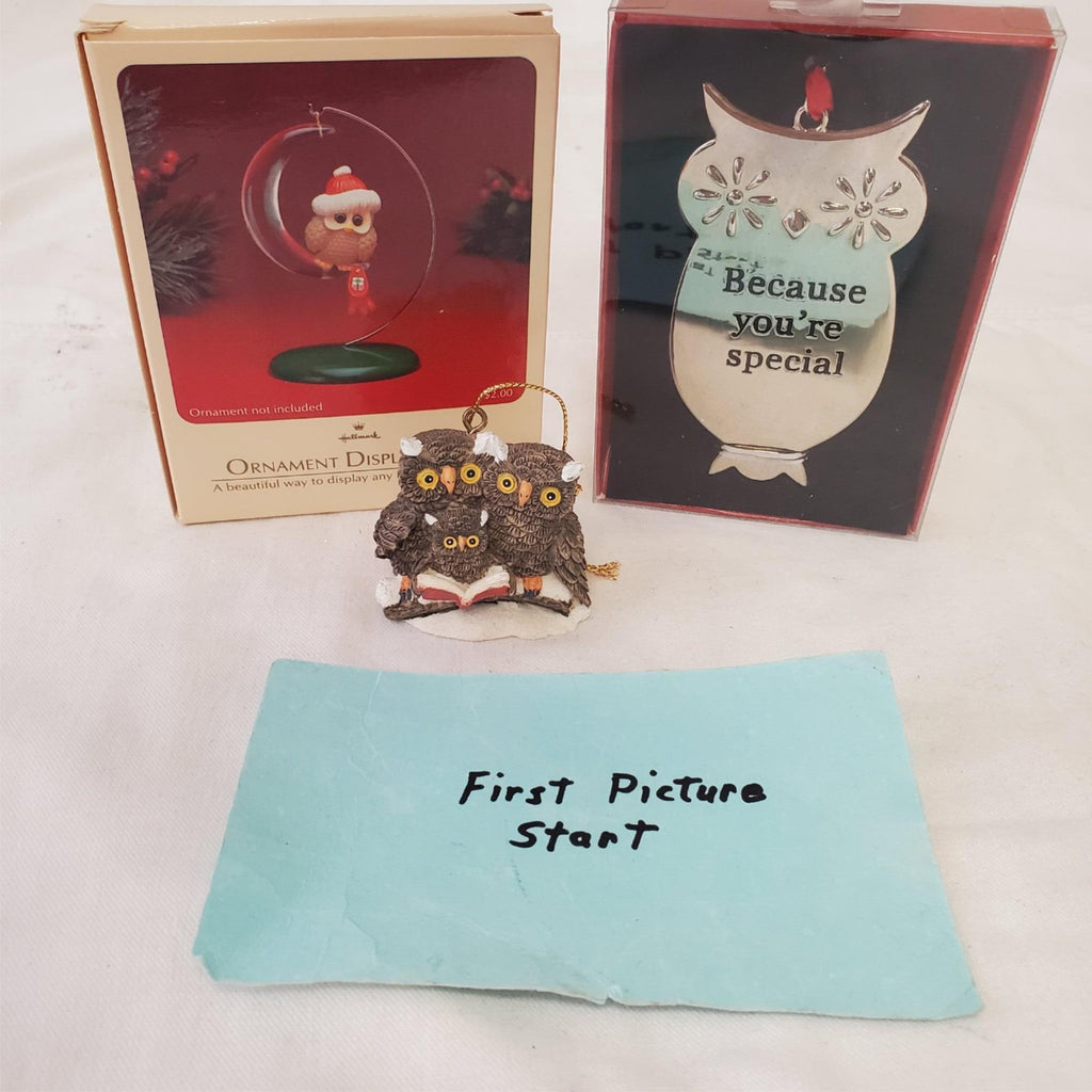Hallmark Keepsake Christmas Owl Christmas Ornament 1984