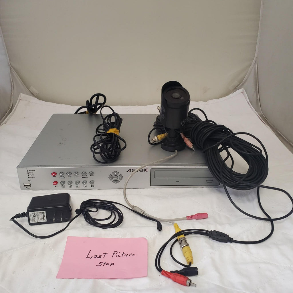 Astak CM-04LCU 4-Channel Digital Video Recorder w/ Camera & Wires
