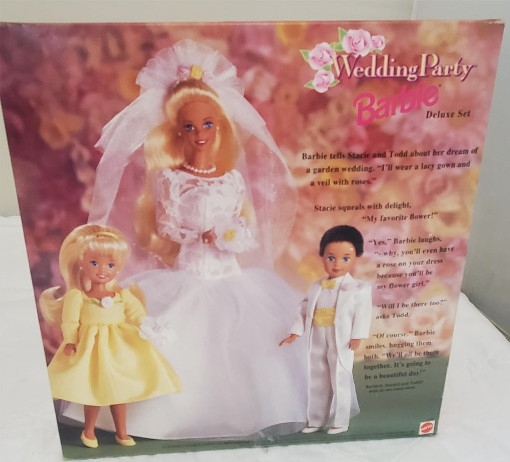1994 Special Edition Wedding Party Barbie Doll Deluxe Set